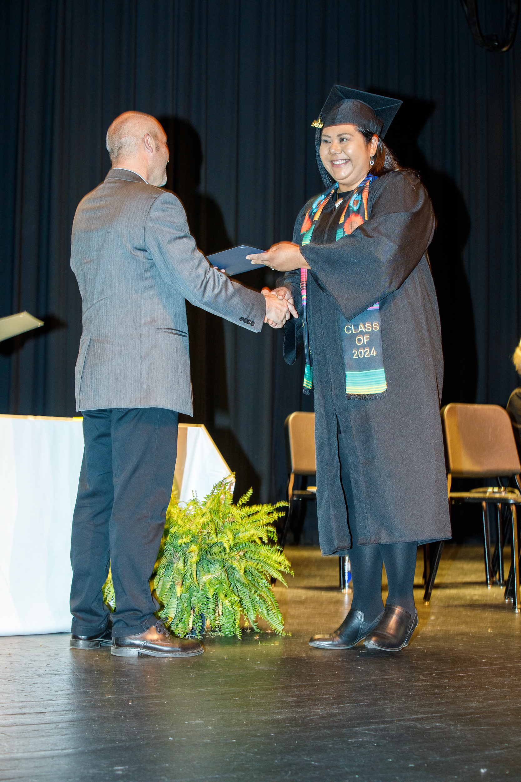 Karina accepts her GED