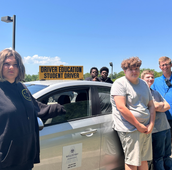 Drivers ed student group