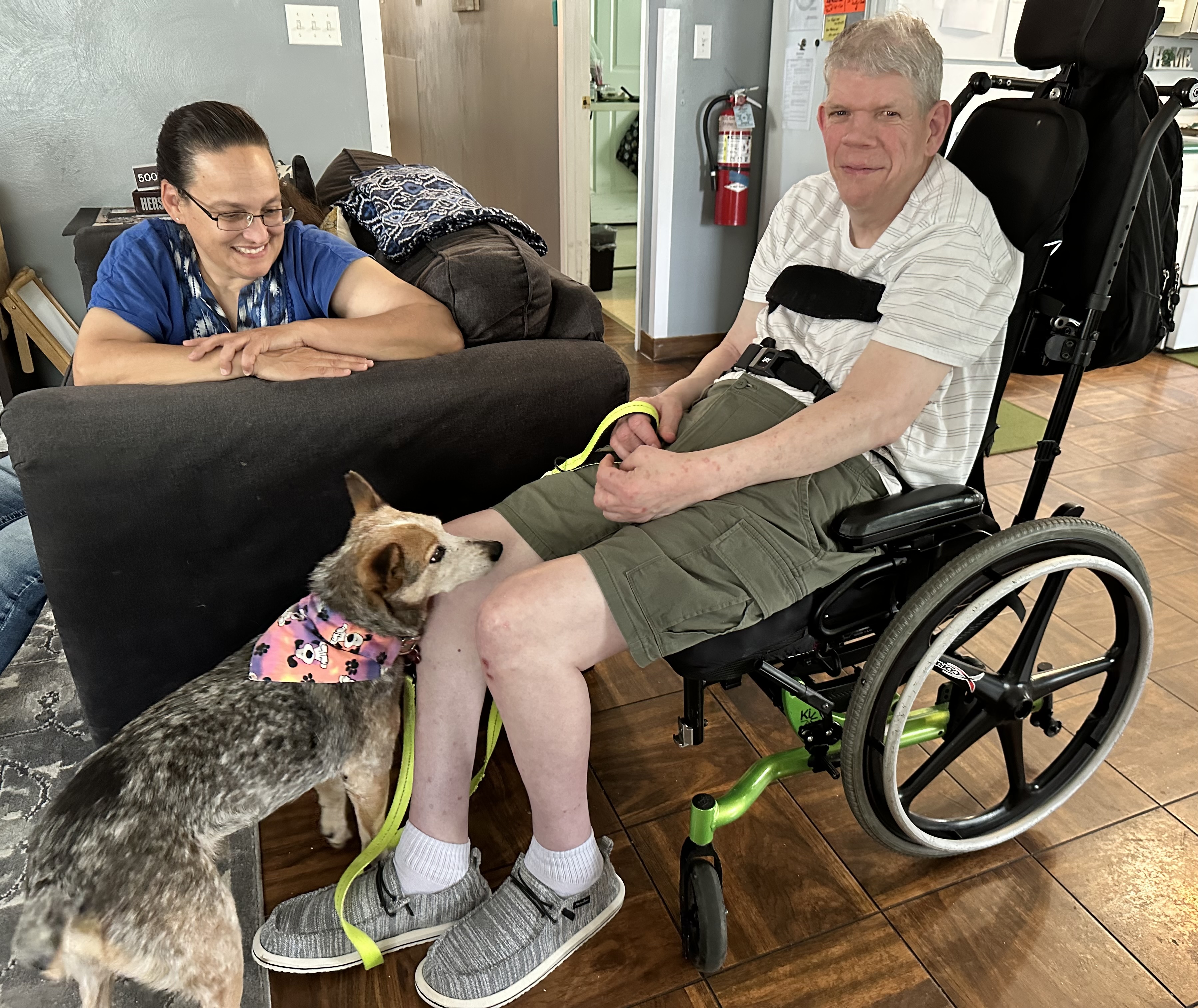 Stormie, Brandon, and Polly